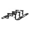 Luverne Regal 7 Polished Stainless 93 Oval W2W Steps Select Ford F250 F350 F450 477093-401733 - alternate 2
